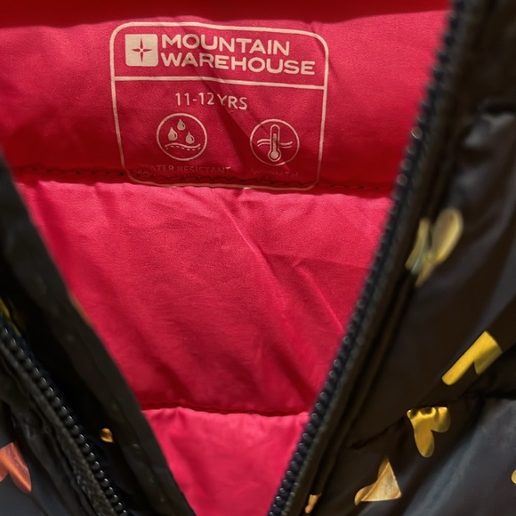 Girls Puffer Coat Size 11-12 - Picture 3 of 4